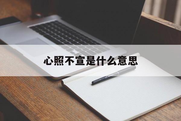 心照不宣是什么意思(成语心照不宣是什么意思)