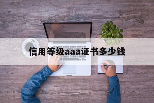 信用等级aaa证书多少钱(aaa级信用等级证书)