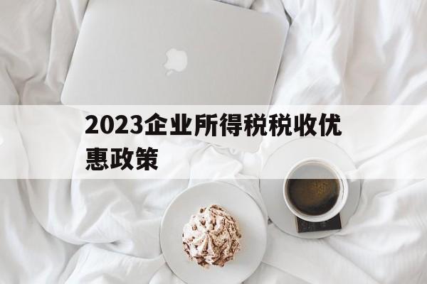 2023企业所得税税收优惠政策(2023年企业所得税减免优惠政策)